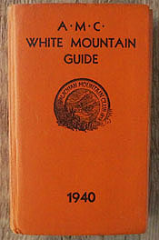 amc white mountain guide book 1940 eleventh 11th edition