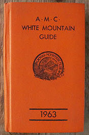amc white mountain guide book 1963 17th seventeenth edition