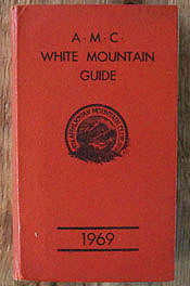 amc white mountain guide book 1969 19th ninteenth edition