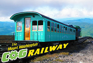 Cog Railway Railroad Mount Washington NH New Hampshire White Mountains